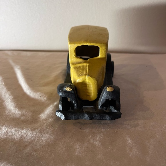 Coca Cola Cast Iron Delivery Truck Vintage Coke Company Soda Pop Yellow Rare - Picture 6 of 8